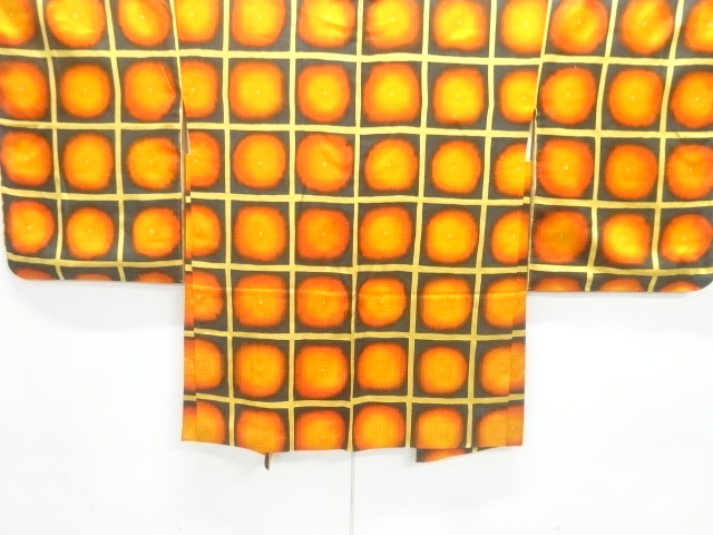 JAPANESE HAORI / UNUSED / GRID